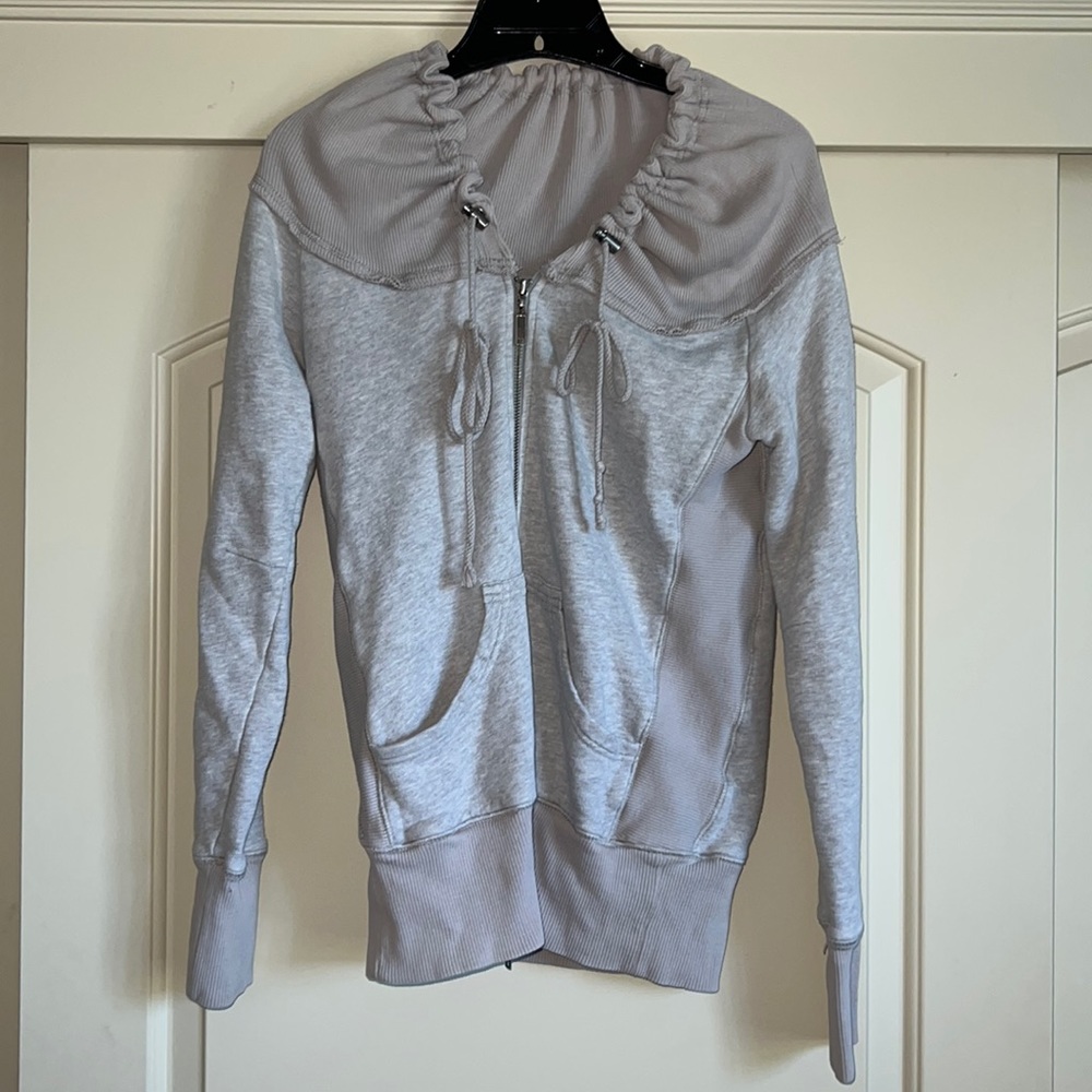 Free People light gray jacket in size large